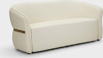 Les Tendances Sof&aacute; Acolchado En Pu De 160 Cm Para Sal&oacute;n Minsk