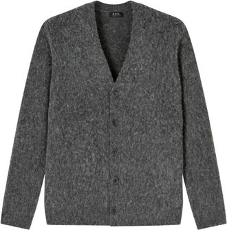 A.P.C. A.p.c., Uomo, Maglie, Grigio, L, new