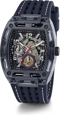 Guess Phoenix Horloge - Heren - Accessoires - Blauw - Maat: ONE Size