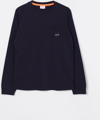 Sun 68 T-shirt in cotone con logo Sun68