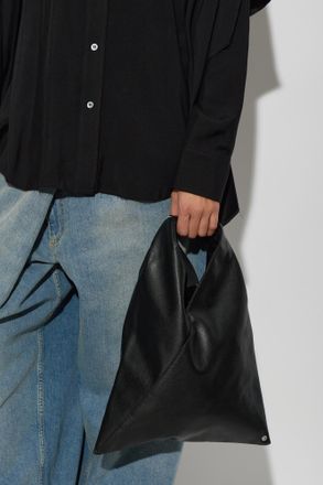 Maison Margiela Logo Bag, Womens, Black