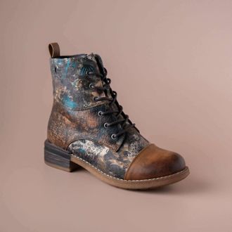 Rieker Womens Bohemian Boots In Multi