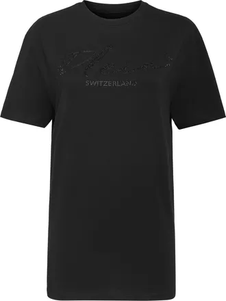 Philipp Plein T-shirt Round Neck SS Crystal Signature