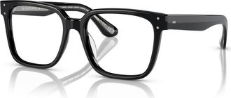 Oliver Peoples 53mm Square optical glasses in Black at Nordstrom