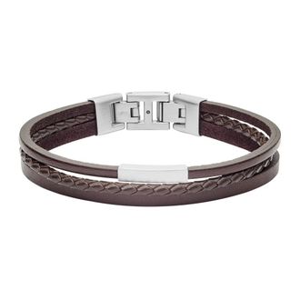 Fossil Bracelets - Heren - Armbanden - Bruin - ONE Size - Accessoires