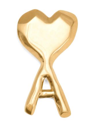 Ami Ami De Coeur gehamerde speld - Goud