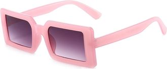 Generic Small Frame Vacation Men Sunglasses Outdoor Commuter Party Sun Glasses(Pink)