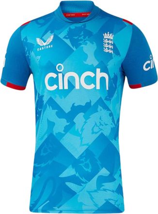 England Cricket Mens ODI Replica SS Jersey | Cloisonne Blue | 2024 | XXL