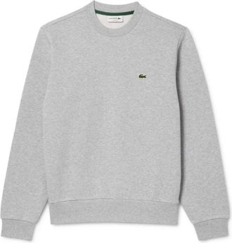Lacoste Hoodies & sweatvesten, Heren, Grijs, M, Heren Sweatshirt Klassieke Stijl