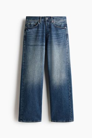 H&M Loose Jeans - Denimblau