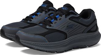 Skechers GO Run CONSISTENT 2.0, Mens Shoes, Grey, 42 EU, Charcoal/Blue, 9.5 UK