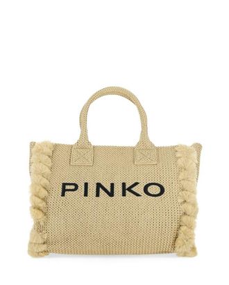 Pinko Pinko Beach Shopper Rafia