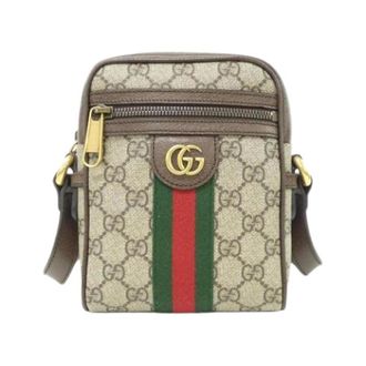 Gucci Pre-owned Cross Body Bags, female, Beige, Size: ONE SIZE Pre-owned Ophidia Shoulder Bag