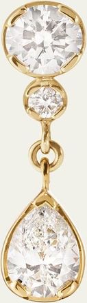 Sophie Bille Brahe Goutte Diamond Drop Earring, Single