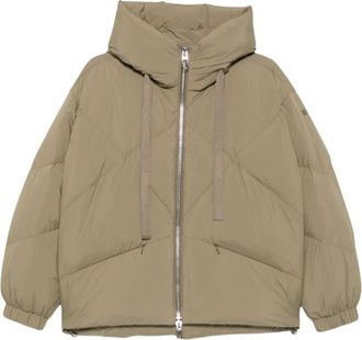 Duno Peggie 305 Jas - Dames - Winterjassen - Beige - XS - Leer - Jassen