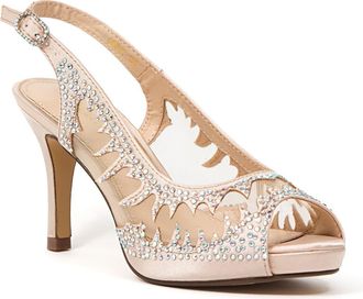 Lady Couture Spicy Slingback Sandal in Champagne at Nordstrom Rack, Size 11