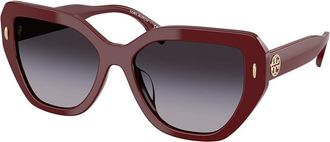 Tory Burch TY7194U 20188G Womens Sunglasses Red Size 55