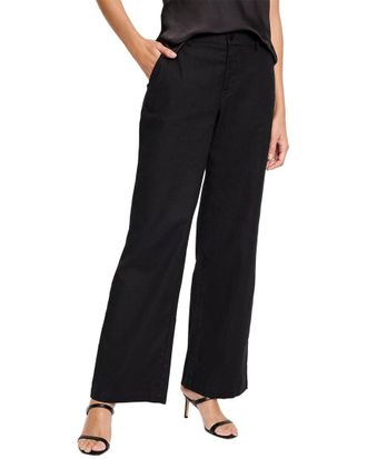 Nic+Zoe Nic+Zoe Eliot Linen-Blend Wide Leg Pant