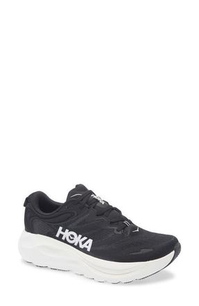 Hoka One One Gaviota 6 Stability Running Shoe in Black /White at Nordstrom, Size 10.5