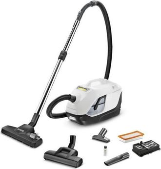 Karcher NUOVO KARCHER DS 6 PLUS - Aspirapolvere senza sacco con filtrazione ad acqua + Accessori - Restituisce aria depurata al 99,95 %