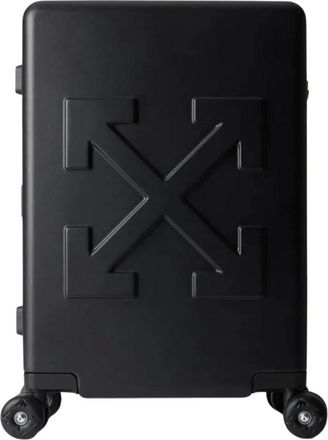 Off-white Arrow Rigid Trolley - Suitcases - unisex - Negro - ONE SIZE