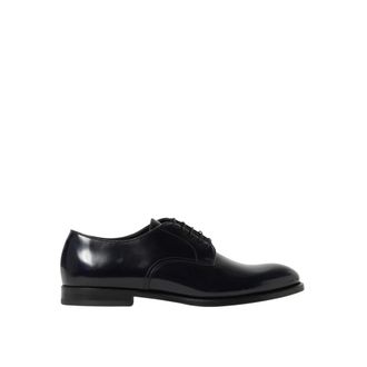 Doucal's Klassieke leren formele schoenen met veters - Heren - Nette schoenen - Blauw - 40 1/2 EU - Leer - Schoenen