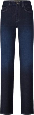 Riani Jeans met een licht aansluitende rechte pasvorm - Dames - Regular Fit Jeans - Blauw - L - Katoen - Jeans