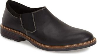 Naot Director Venetian Loafer in Black Velvet Nubuck/raven at Nordstrom, Size 43