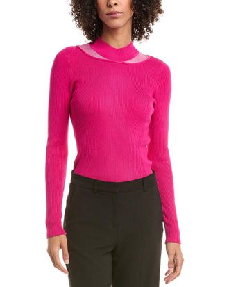 DKNY Dkny Mock Neck Sweater
