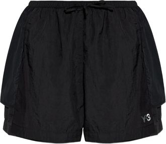 Yohji Yamamoto Mujer, Pantalones cortos, Negro, Talla: L
