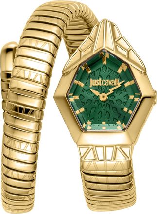 Just Cavalli Womens Snake 316L Stainless Steel Watch