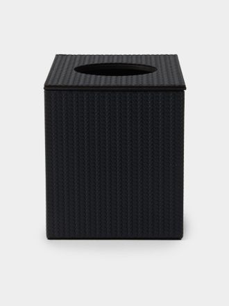 Pinetti Woven Leather Magnetic Tissue Box