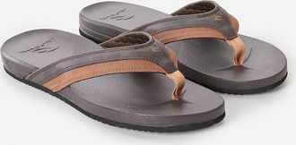 Rip Curl Mens Rip Curl Mens Soft Top Open Toe Flip Flops - Brown - Size: 9.5