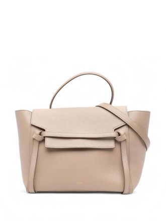 Celine 2018 mini-tas van bewerkt kalfsleer - Bruin