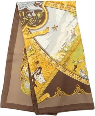 Herm&egrave;s Pre-owned Foulard La Vie a Cheval - - Pre-owned - Donna - Multicolore - ONE SIZE