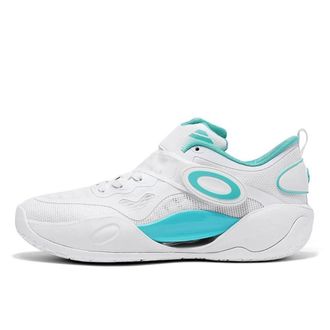 Generic Unisex Basketball Shoes are Breathable Non Slip Lightweight Fashionable Outdoor Sports Boots Walking Shoes(White Blue,8.5 UK)