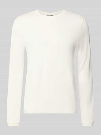 Cinque Longsleeve mit Rundhalsausschnitt Modell Baldi in Weiss, Gr&ouml;&szlig;e XL