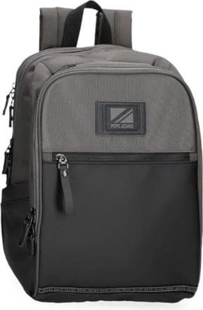 Pepe Jeans London Stratford Unisex Rugzak - unisex - Rugzakken - Grijs - ONE Size - Tassen