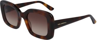 Karl Lagerfeld KL6013S 213 Womens Sunglasses Tortoiseshell Size 49