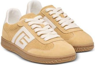 Balmain Suede Balmain Swan trainers in Beige at Nordstrom, Size 35 Eu