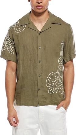 Reiss Romance Linen Casual Shirt