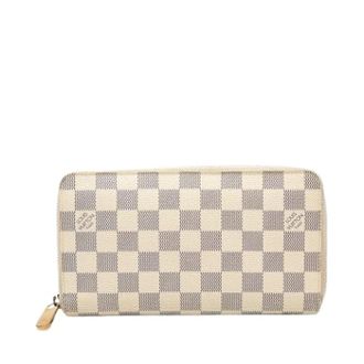 Louis Vuitton Pre-owned Wallets, female, White, Size: ONE SIZE Pre-owned Long Wallet