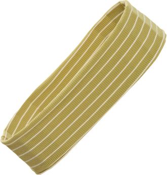Tasha Stripe Rib Head Wrap in Green at Nordstrom