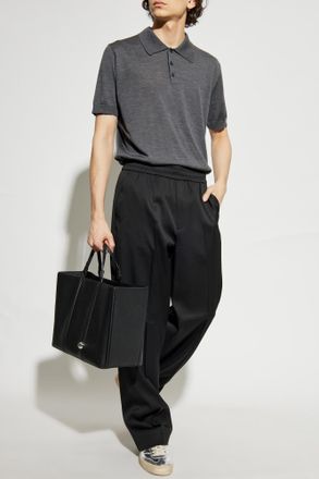 Golden Goose Wool Pants, Mens, Black