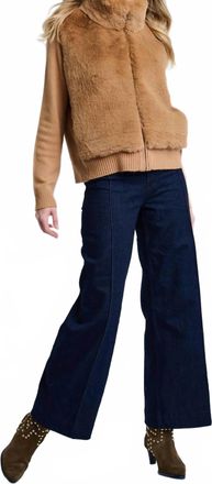 Lisa Todd Teddy Sweater Coat In Camel