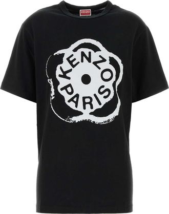 Kenzo Black Cotton T Shirt