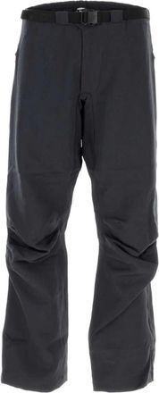 GR10K Titanus Arc Pants - Heren - Wijde Broeken - Grijs - S - Katoen - Broeken