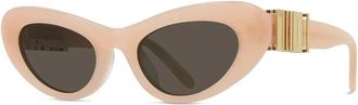 Loewe Brown Cat Eye Ladies Sunglasses LW40156U 72E 52