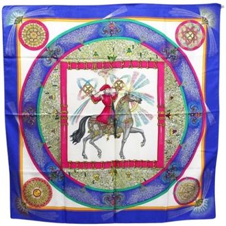 Hermès Pre-owned Scarves, female, Multicolor, Size: ONE SIZE Pre-owned Silk scarves