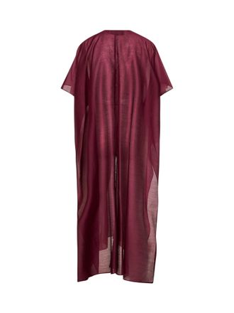 Blanca Vita Voile Cupro Tunic - Red